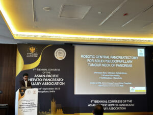 Robotic Video presentation in International conference